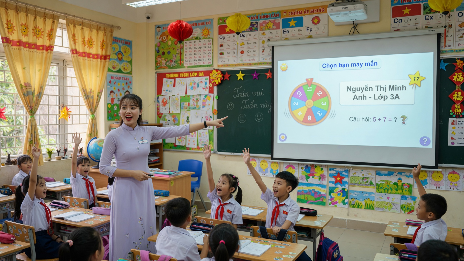 Những cách dùng random số trong lớp học